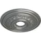 Ekena Millwork Orleans Ceiling Medallion (Fits Canopies up to 4 5/8"), 17 5/8"OD X 3 5/8"ID X 1 7/8"P, Silver CM17OLSLS - alternate 4